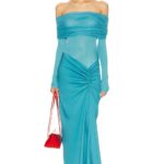 Sonora Veiled Ruched Dress Thumbnail 1