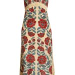 Francesca Sand Lace Detail Floral Dress Thumbnail 6
