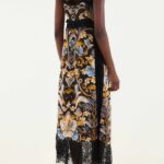 Snake Garden Print Maxi Dress Thumbnail 3