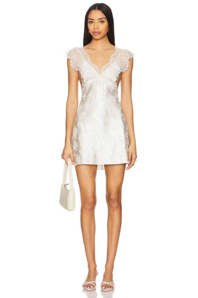 Audrey Mini Slip Dress Full Size Image 1