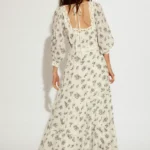 Morning Meadows Long-Sleeve Maxi Dress Thumbnail 3