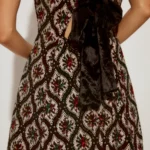 Petal Tapestry Mini Dress Thumbnail 2