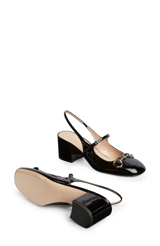 Horsebit Mary Jane Slingback Pump Full Size Image 3