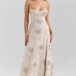 Seren Embellished Georgette Gown Thumbnail 2