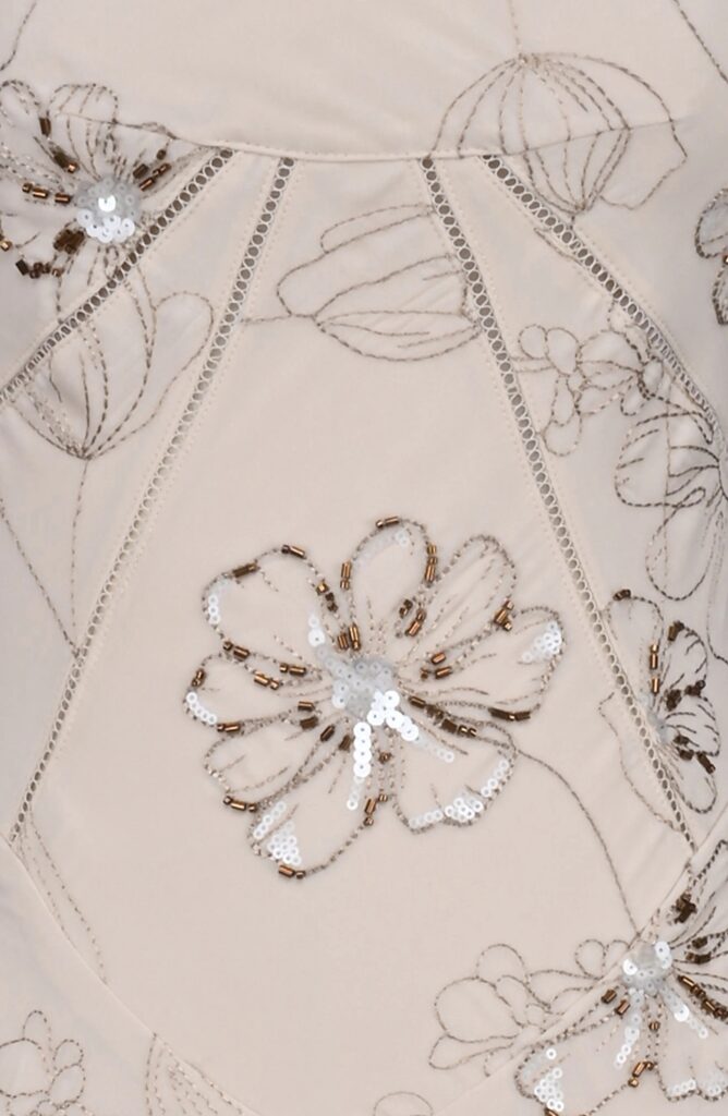 Seren Embellished Georgette Gown Full Size Image 3