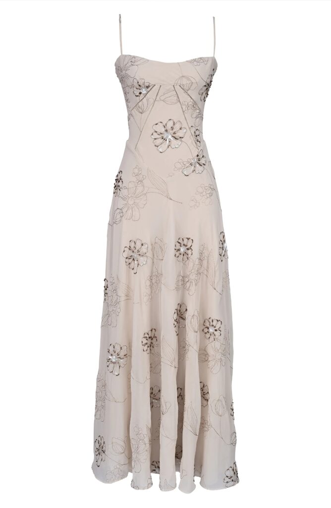 Seren Embellished Georgette Gown Full Size Image 4