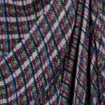Gloya Tie-Neck Asymmetric Checked Silk-Crepon Shirt Dress Thumbnail 2