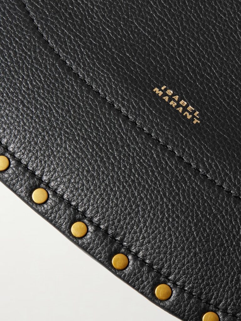 Oskan Studded Leather Tote Full Size Image 4