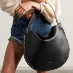 Oskan Studded Leather Tote Thumbnail 5