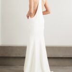 The Marcel Paneled Crepe Maxi Dress Thumbnail 4