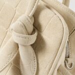 The Turismo Small Croc-Effect Suede Tote Thumbnail 5