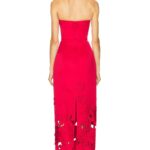 Zayna Applique Bustier Maxi Dress Thumbnail 3