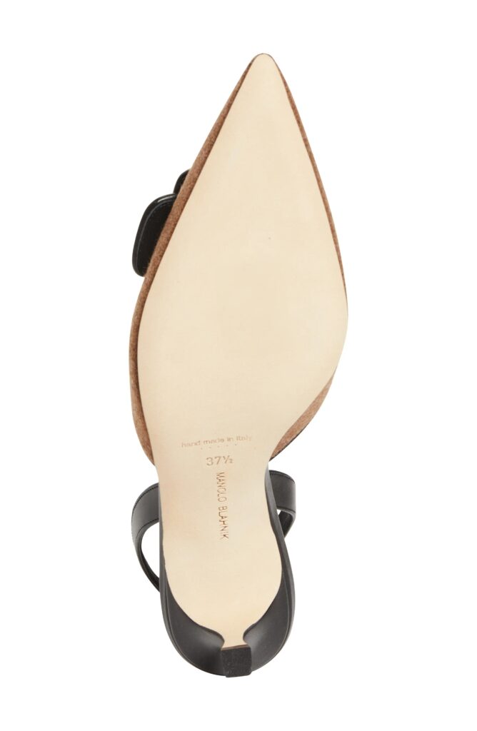 Mayslibi Buckle Slingback Pump Full Size Image 6