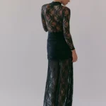 Drop Waist Lace Maxi Dress Thumbnail 4