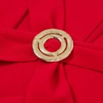 Cameron Embellished Crepe Midi Dress Thumbnail 4