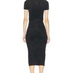 Chenille Knit Midi Dress Thumbnail 2