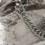 Falabella Mini Metallic Cracked Vegan Shoulder Bag Thumbnail 3
