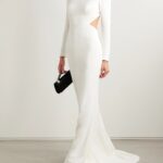 Open-back Crepe Gown Thumbnail 1
