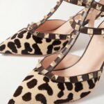 Rockstud 65 Leopard-Print Calf Hair Pumps Thumbnail 4