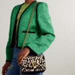Vain Leopard-Print Calf Hair Shoulder Bag Thumbnail 4
