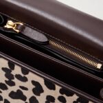 Vain Leopard-Print Calf Hair Shoulder Bag Thumbnail 6