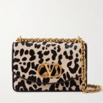 Vain Leopard-Print Calf Hair Shoulder Bag Thumbnail 1