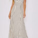 Paulina Polka Dot Maxi Dress Thumbnail 1