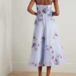 Hypnotic Picnic Belted Appliquéd Floral-print Midi Dress Thumbnail 3