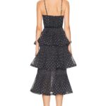 Pleated Tiered Midi Dress Thumbnail 3