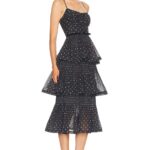 Pleated Tiered Midi Dress Thumbnail 2