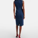 Rennes Denim Midi Dress Thumbnail 2