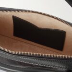Le Teckel Leather-trimmed Calf Hair Clutch Thumbnail 3