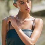 The Soleil Faux-leather Strapless Midi Dress Thumbnail 4