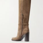 Suede Knee Boots Thumbnail 4