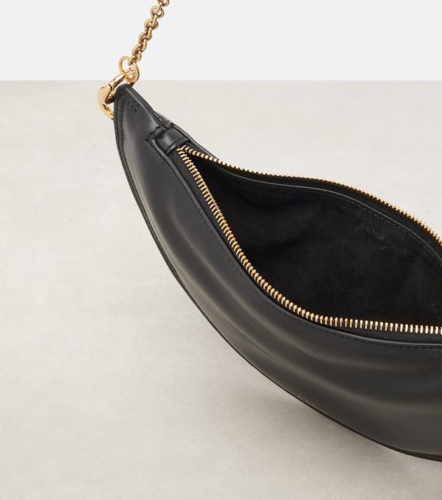 Chloé Icons Medium Leather Shoulder Bag Full Size Image 4
