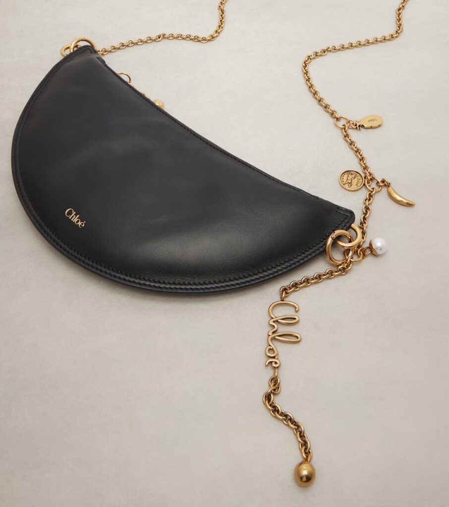 Chloé Icons Medium Leather Shoulder Bag Full Size Image 6