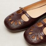Misty Leather Ballet Flats Thumbnail 4