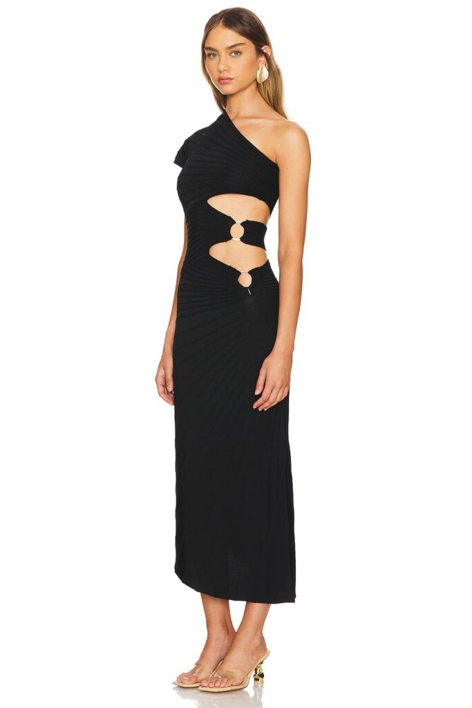 Lurenz Knit Midi Dress Full Size Image 3