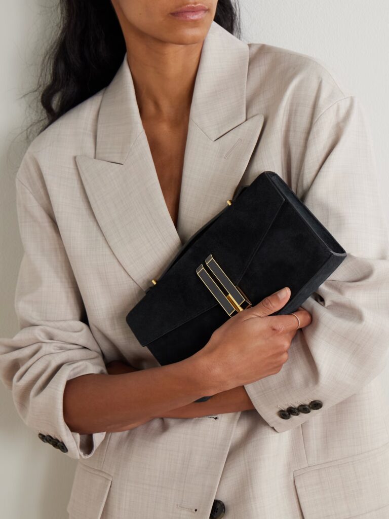The Vancouver Suede Clutch Full Size Image 5