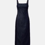 Denim Midi Dress Thumbnail 3