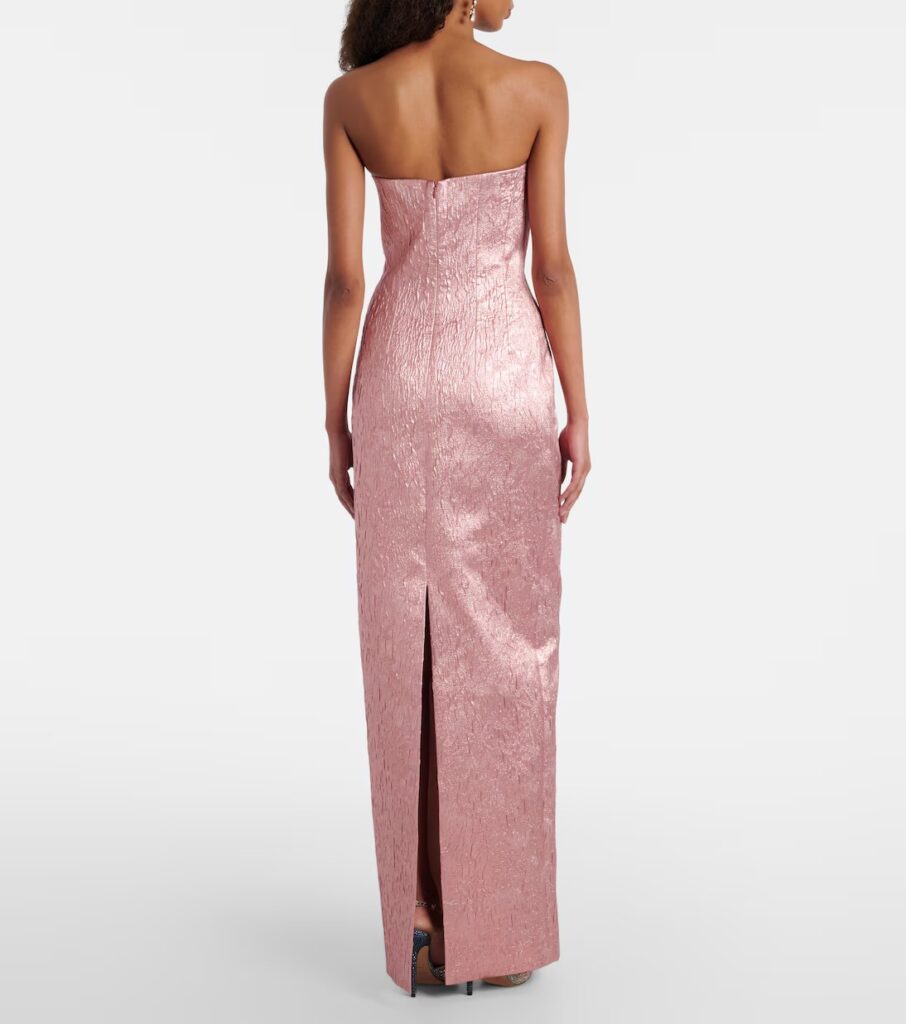 Laelia Cloque Bustier Gown Full Size Image 2
