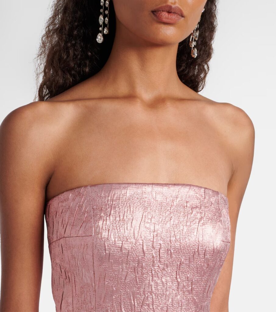 Laelia Cloque Bustier Gown Full Size Image 3