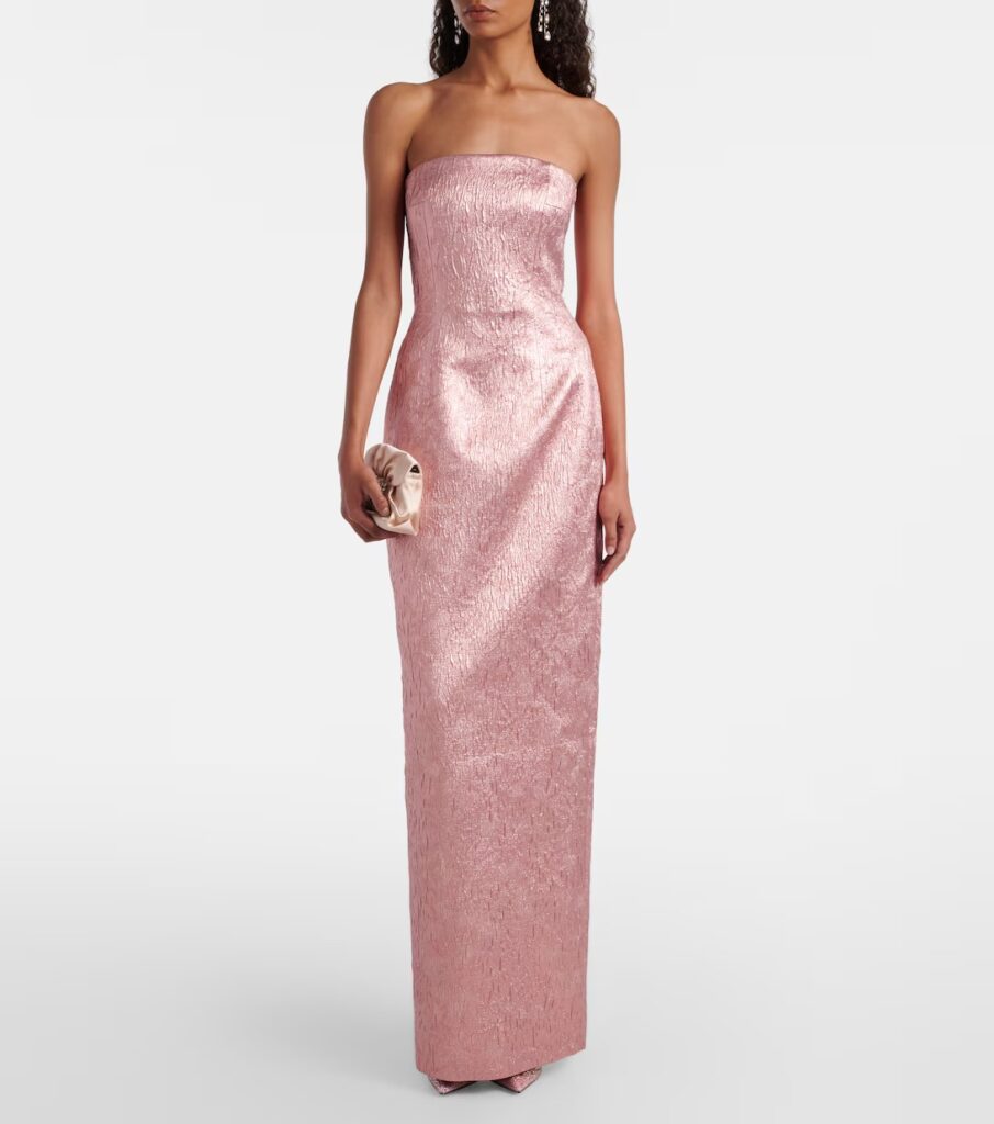 Laelia Cloque Bustier Gown Full Size Image 1