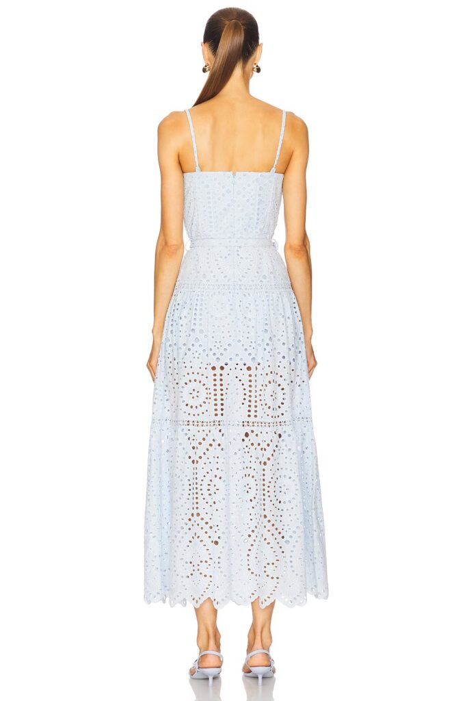 Zuria Cotton Eyelet  Dress Full Size Image 3
