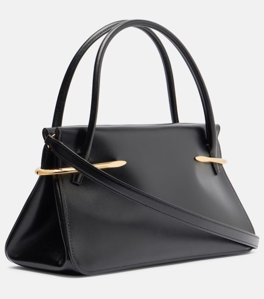 Pinch Medium Leather Tote Bag Full Size Image 3