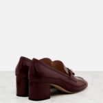 Horsebit Patent Leather Loafer Pumps Thumbnail 4