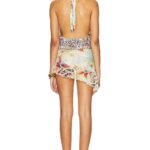 Leopard Halter Mini Dress Thumbnail 2