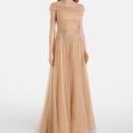 Shayla Embellished Tulle Gown Thumbnail 1