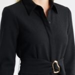 Belted Midi Shirtdress Thumbnail 4