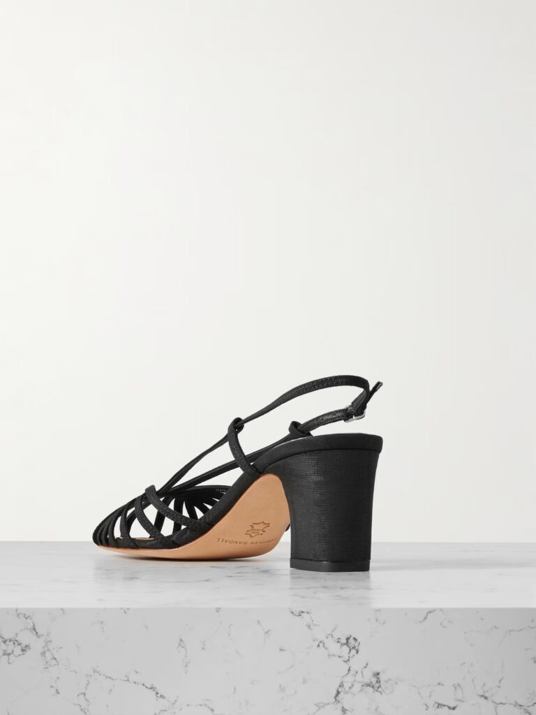 Priscilla Moiré Sandals Full Size Image 3
